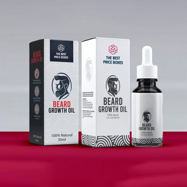 Custom Beard Oil Packaging