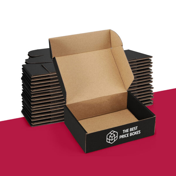 Custom Black Kraft Boxes
