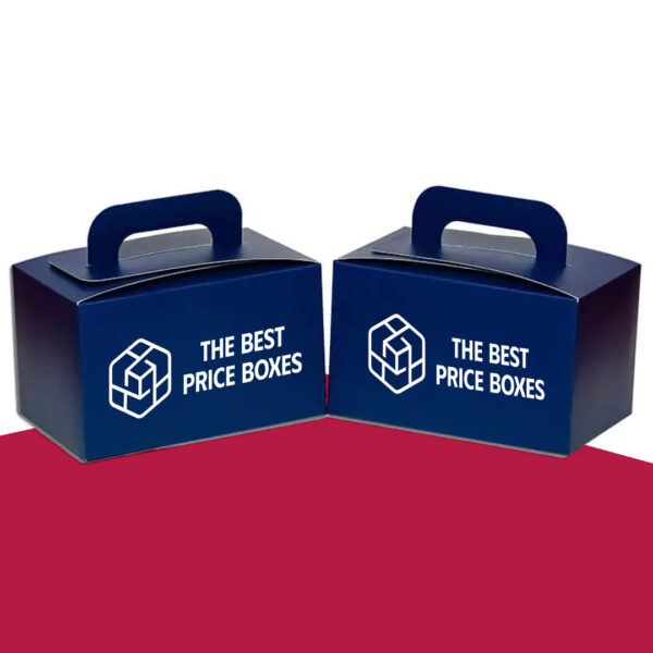 Custom Blue Gable Boxes