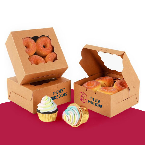 Custom Kraft Donut Boxes