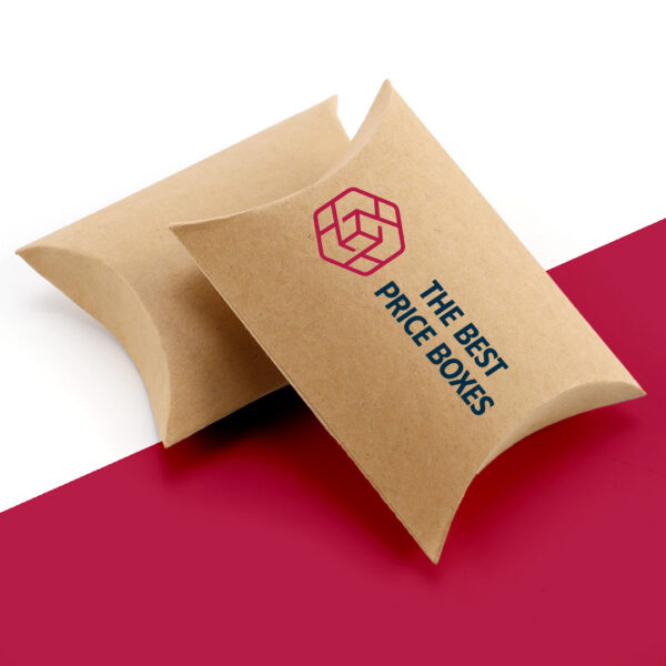 Custom Kraft Pillow Boxes