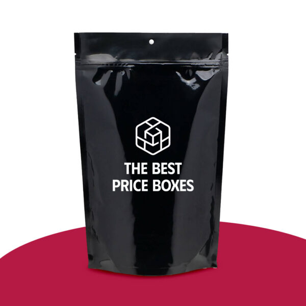 Custom Printed Black Mylar Bags