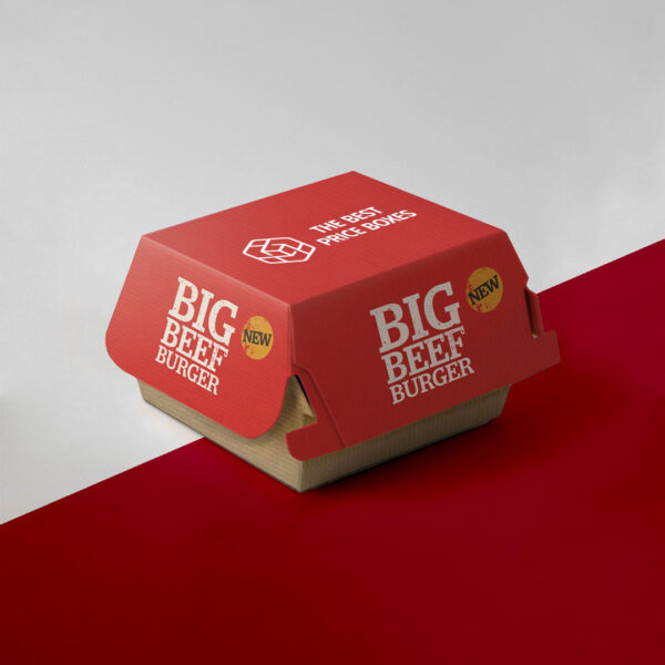 Custom Printed Burger Boxes