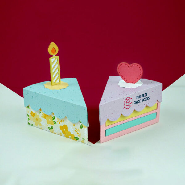 Custom Printed Cake Slice Boxes
