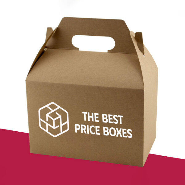 Custom Printed Kraft Gable Boxes
