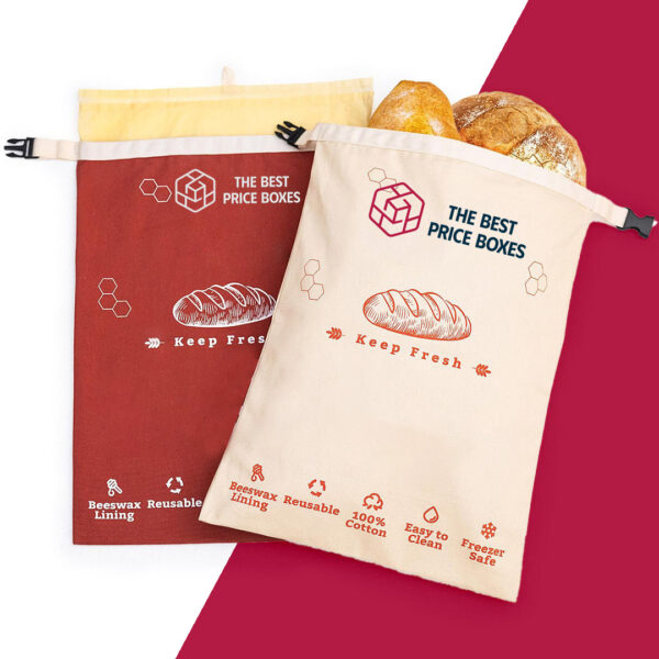 Custom Printed Reusable Bread Bags