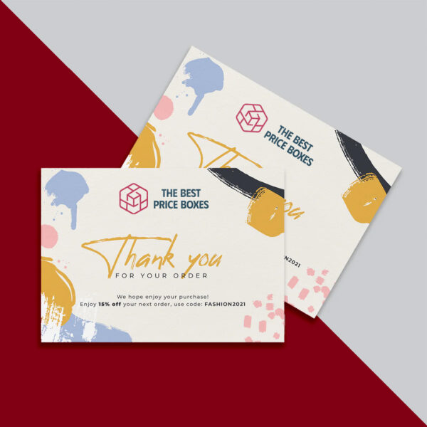 Custom Thank You Card