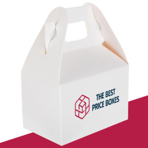 Custom White Gable Boxes