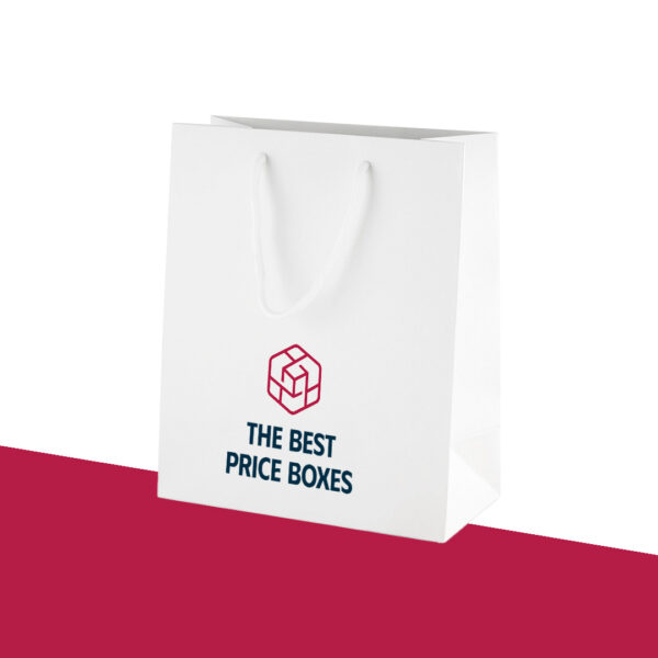 Custom White Paper Bags