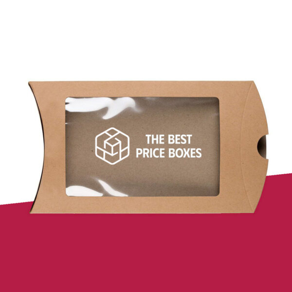 Custom printed Window Pillow Boxes