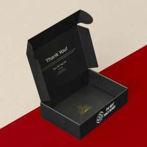 Customize Black Kraft Boxes