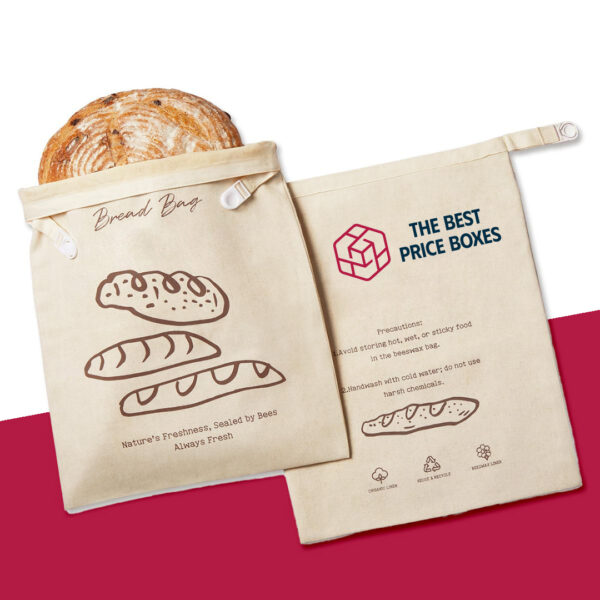 Customize Printed Reusable Bread Bags
