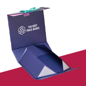 Rigid paper boxes with lids