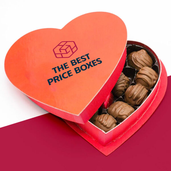 Valentines Chocolate Heart Packaging
