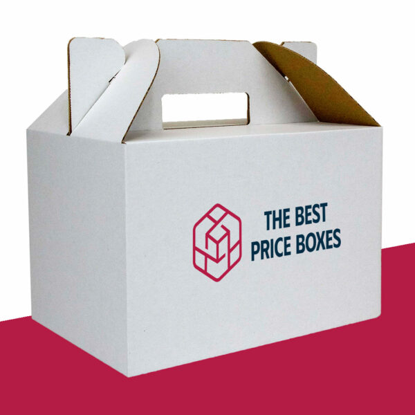 White Gable Boxes