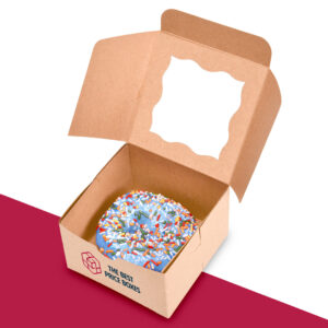 custom Kraft Donut Box packaging