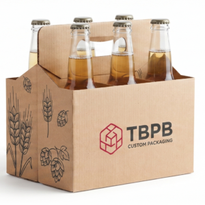 Custom six pack bottle carrier