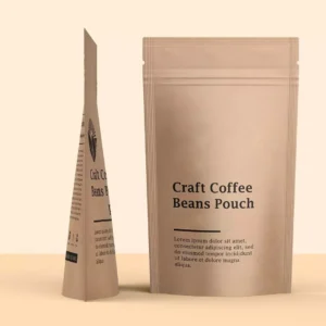 custom coffee pouch