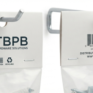 Custom printed header card packaging