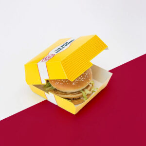 custom mini burger boxes