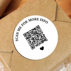 qr code stickers