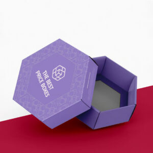 wholesale cosmetic hexegon boxes