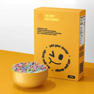yellow cereal box